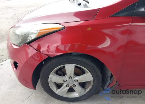 2013 Hyundai Elantra Gls from USA, damaged, VIN KMHDH4AE9DU711685